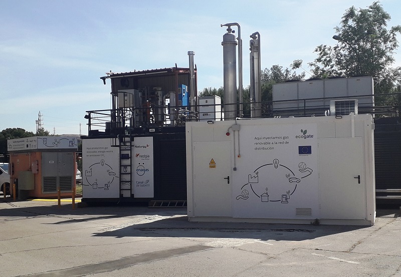 O Consorcio Europeo ECO-GATE inicia a inxección e distribución de gas renovable na rede de NEDGIA